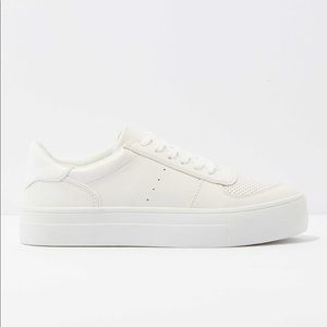 White American Eagle Retro Sneakers